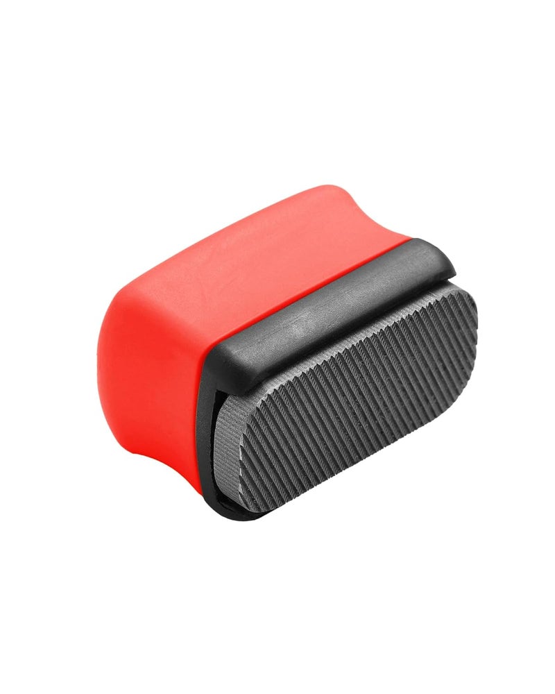 Vacaboro Denibbing File, Paint File Tool for Quick Removal of Paint Imperfections, Two Sided Mini-File Blade for Repairing Paint Retention, Stains on Cars, Drawing Boards (Red) - Image 1